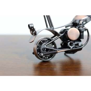 Motocykl model metalowy rękodzieło [12190000191]